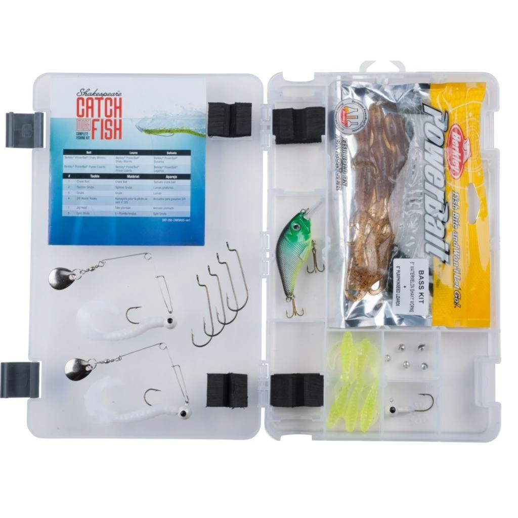 Shakespeare Catch More Fish Bass Kit 2 Shakespeare Catch More Fish Bass Kit