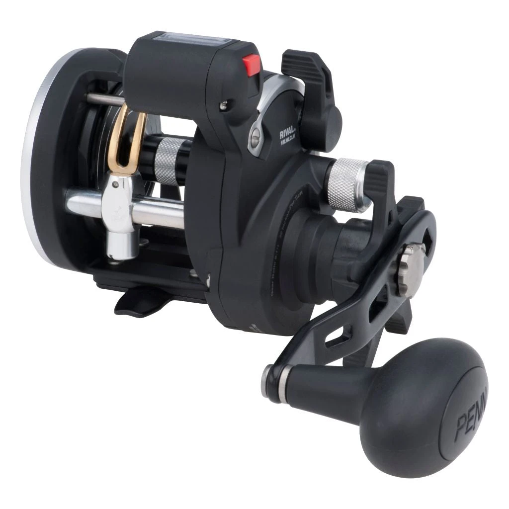 Penn Rival Line Counter Level Wind Reel 2 Penn Rival Line Counter Level Wind Reel