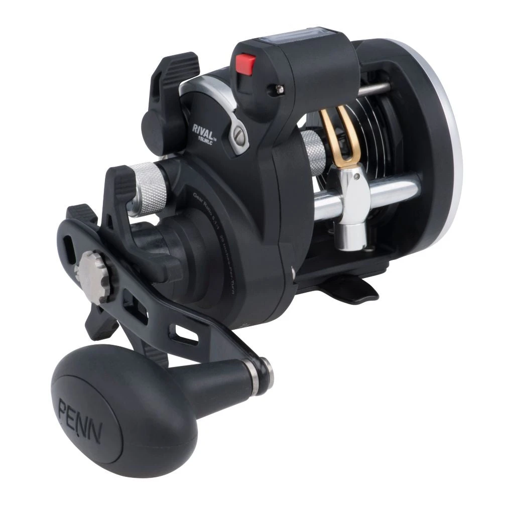 Penn Rival Line Counter Level Wind Reel 1 Penn Rival Line Counter Level Wind Reel