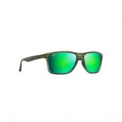 Maui Jim Onshore - Olive Stripe Fade Sunglasses