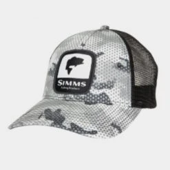 New Products Simms Bass Patch Trucker Hat