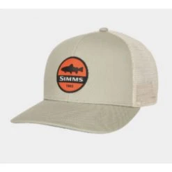 Simms Trout Patch Trucker Hat New Products