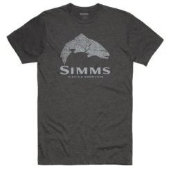 New Products Simms Wood Trout Fill T-Shirt