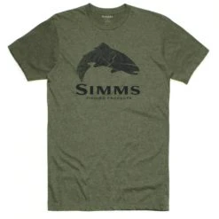 New Products Simms Wood Trout Fill T-Shirt