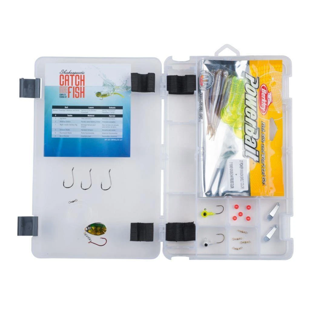 Shakespeare Catch More Fish Walleye Kit Lure Packs 2 Shakespeare Catch More Fish Walleye Kit Lure Packs